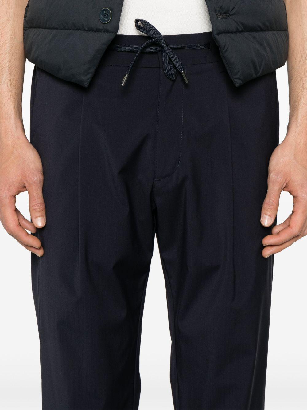 Pantaloni con piega PT000098U12682 9200 BLUE HERNO
