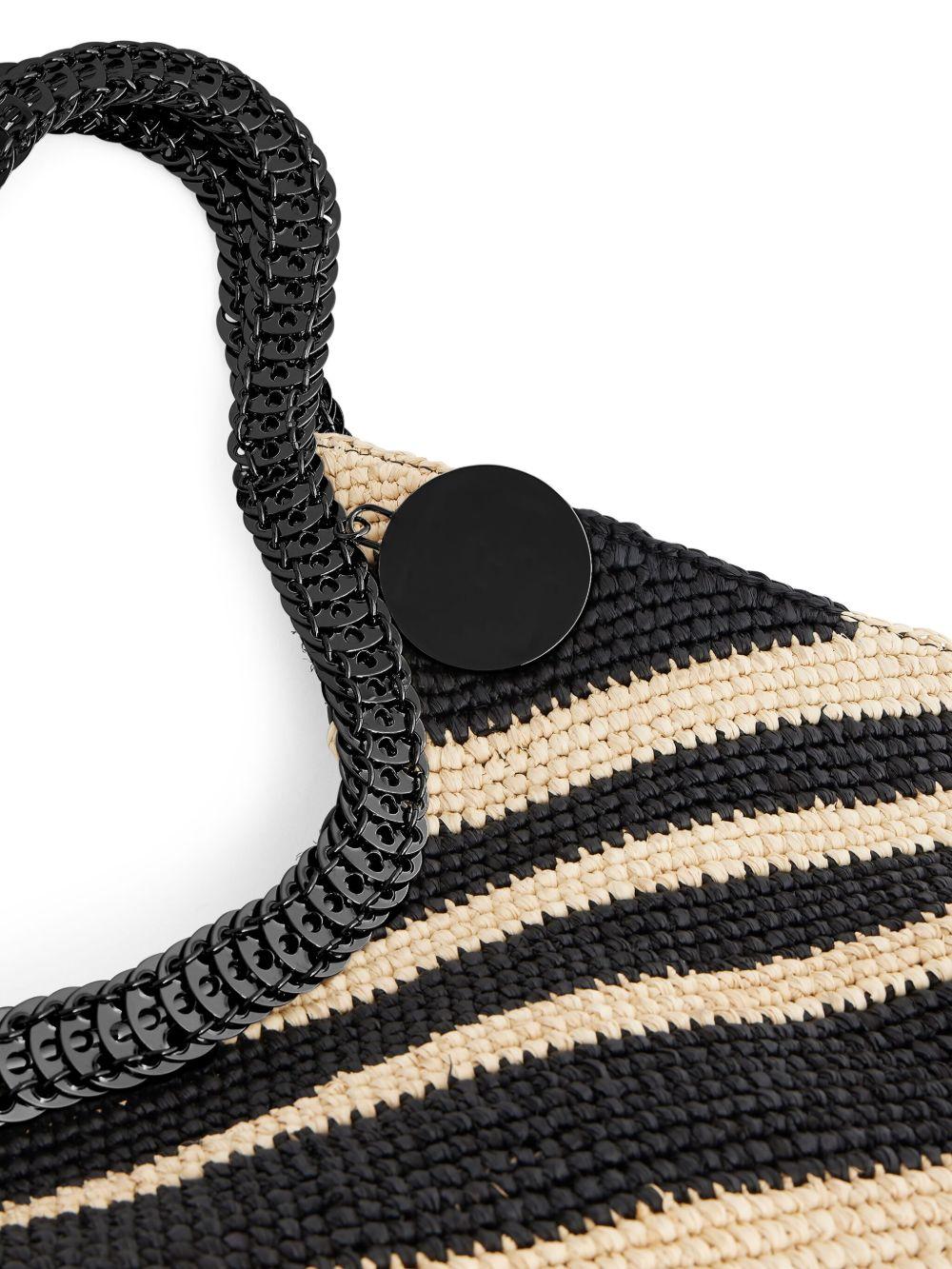 24PSS0425MET609 M153 NATURAL BLACK RABANNE