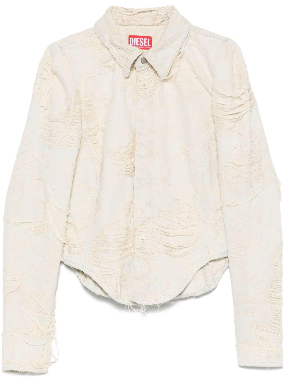 De Madeline Shirt A1906109M40 01 WHITE DIESEL
