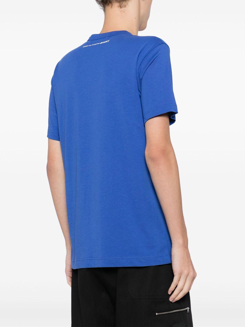 FNT015W24 3 BLUE COMME DES GARCONS SHIRT