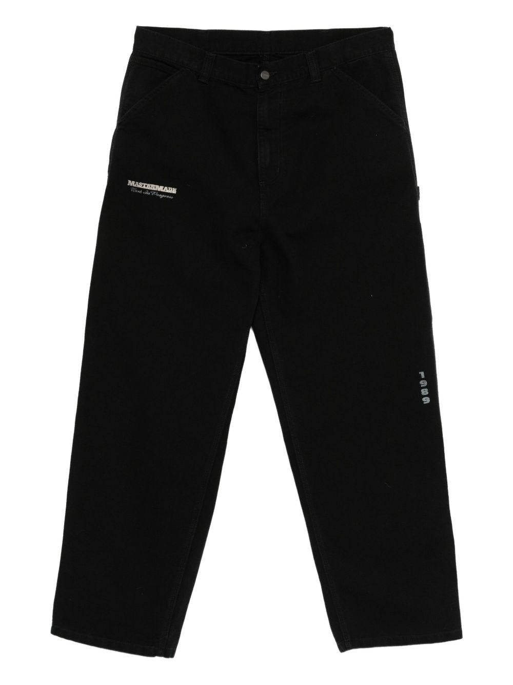 I035560 8960 BLACK HEAVY STONE WASH CARHARTT WIP