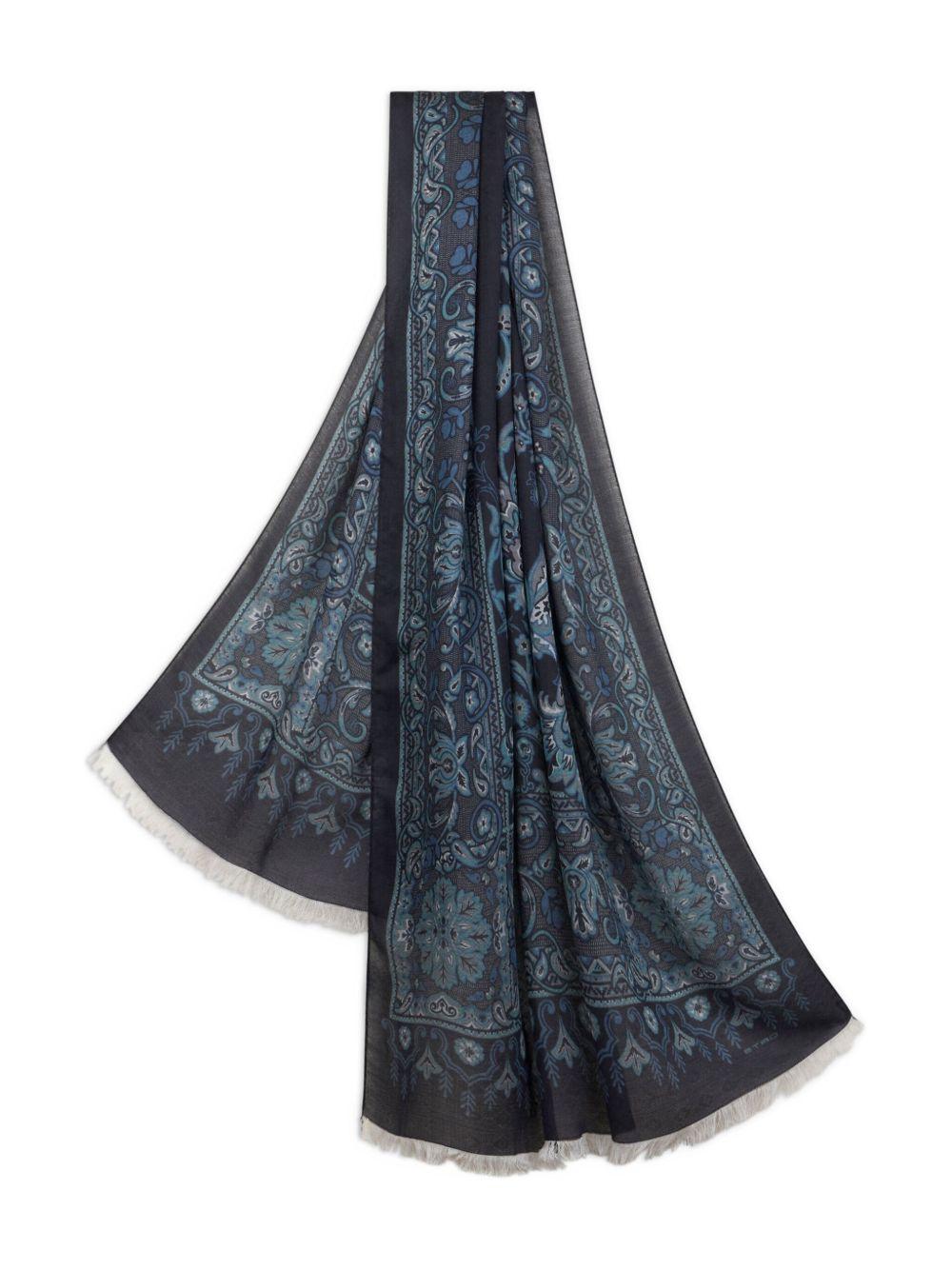 Sciarpa in Misto Cotone Jacquard MATA0061AQ250 S9883 ETRO