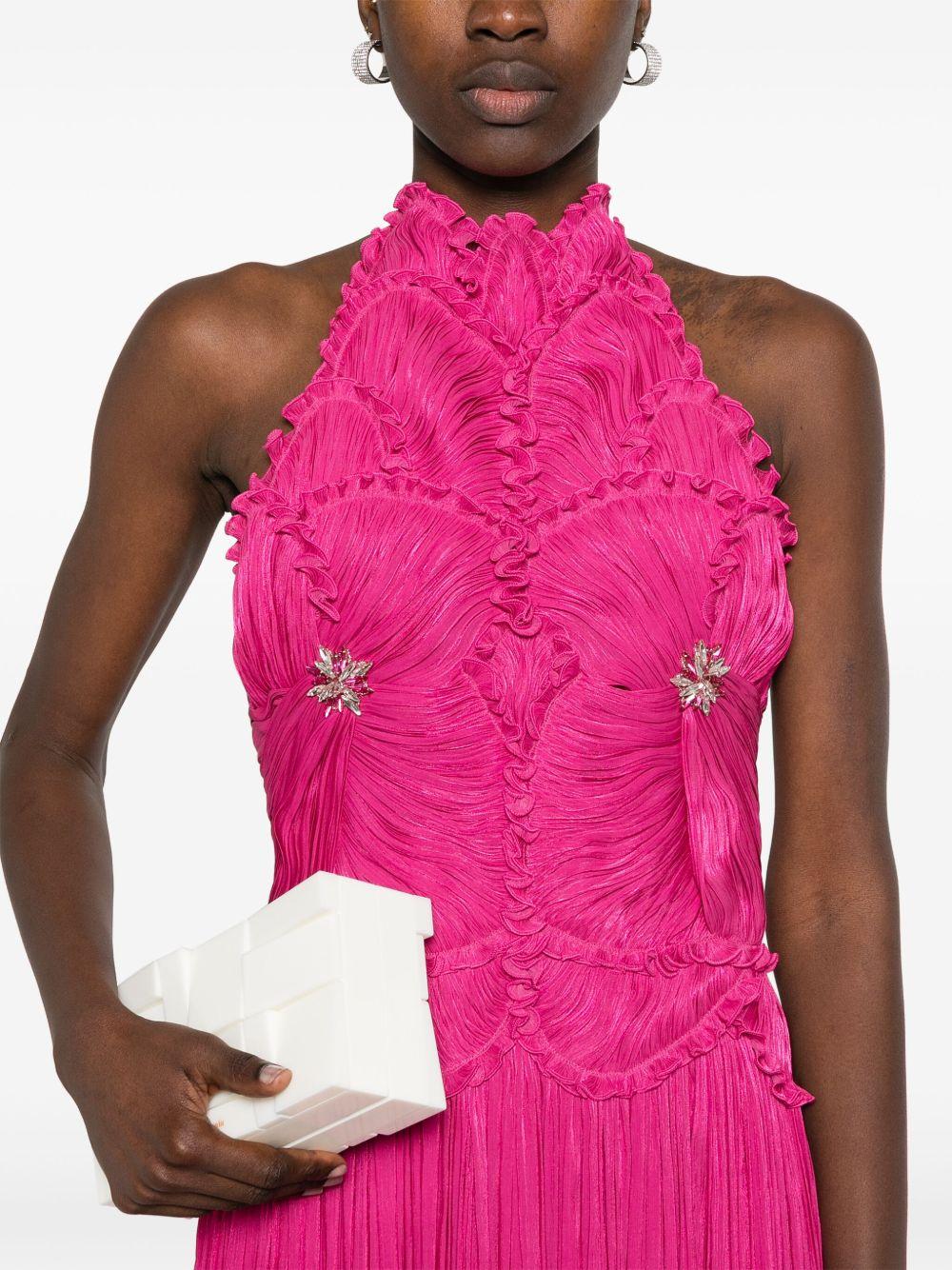 Attina Long Dress PS2510 MAGENTA COSTARELLOS