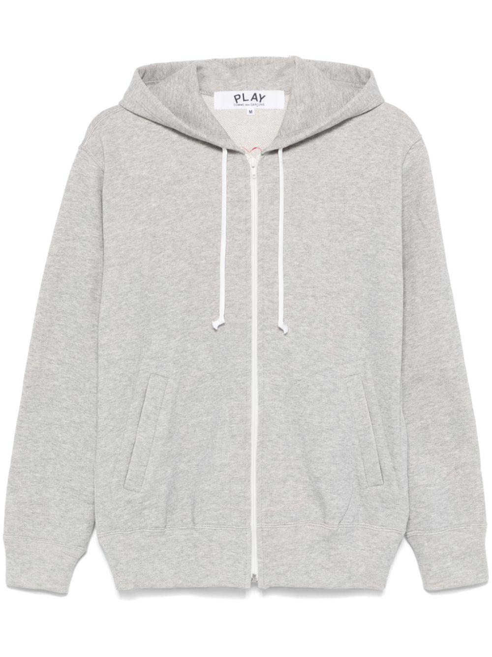 AXT342051 2 TOP GRAY COMME DES GARCONS PLAY