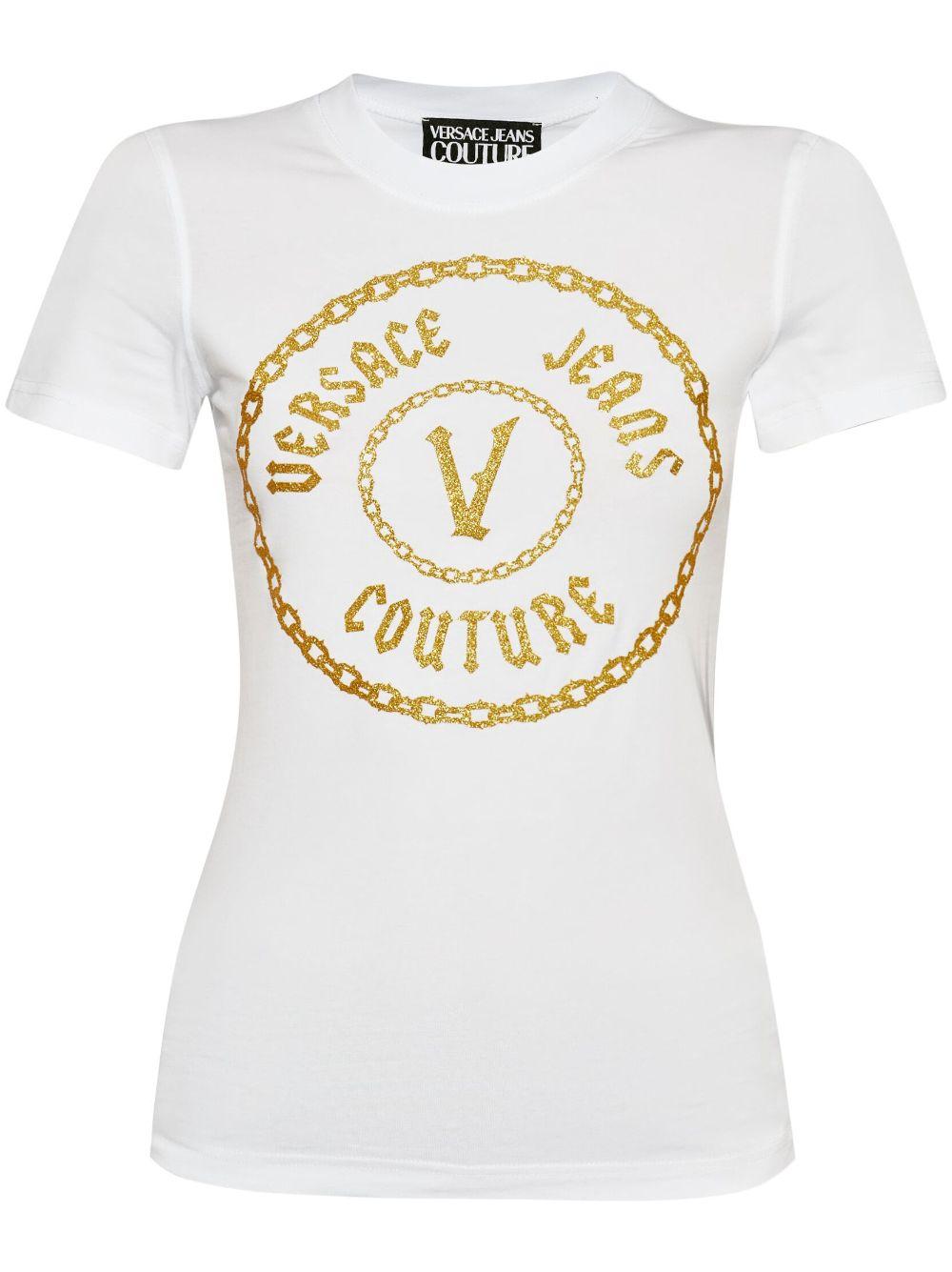 77HAHT02CJ03T G03 WHITE GOLD VERSACE JEANS COUTURE