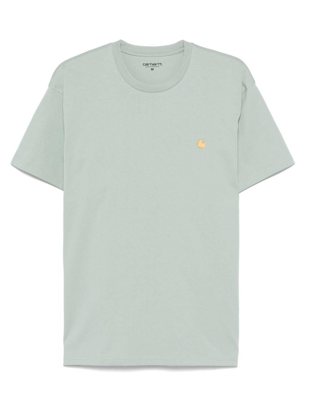 S/S Chase T-Shirt I026391 2O2XX FROSTED GREEN CARHARTT WIP