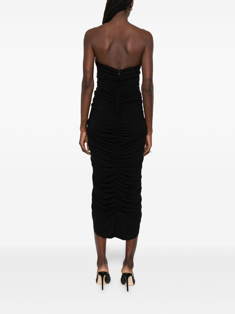 Abito Midi dress Strutturato 1CC1266893 001 BLACK ALEXANDER WANG