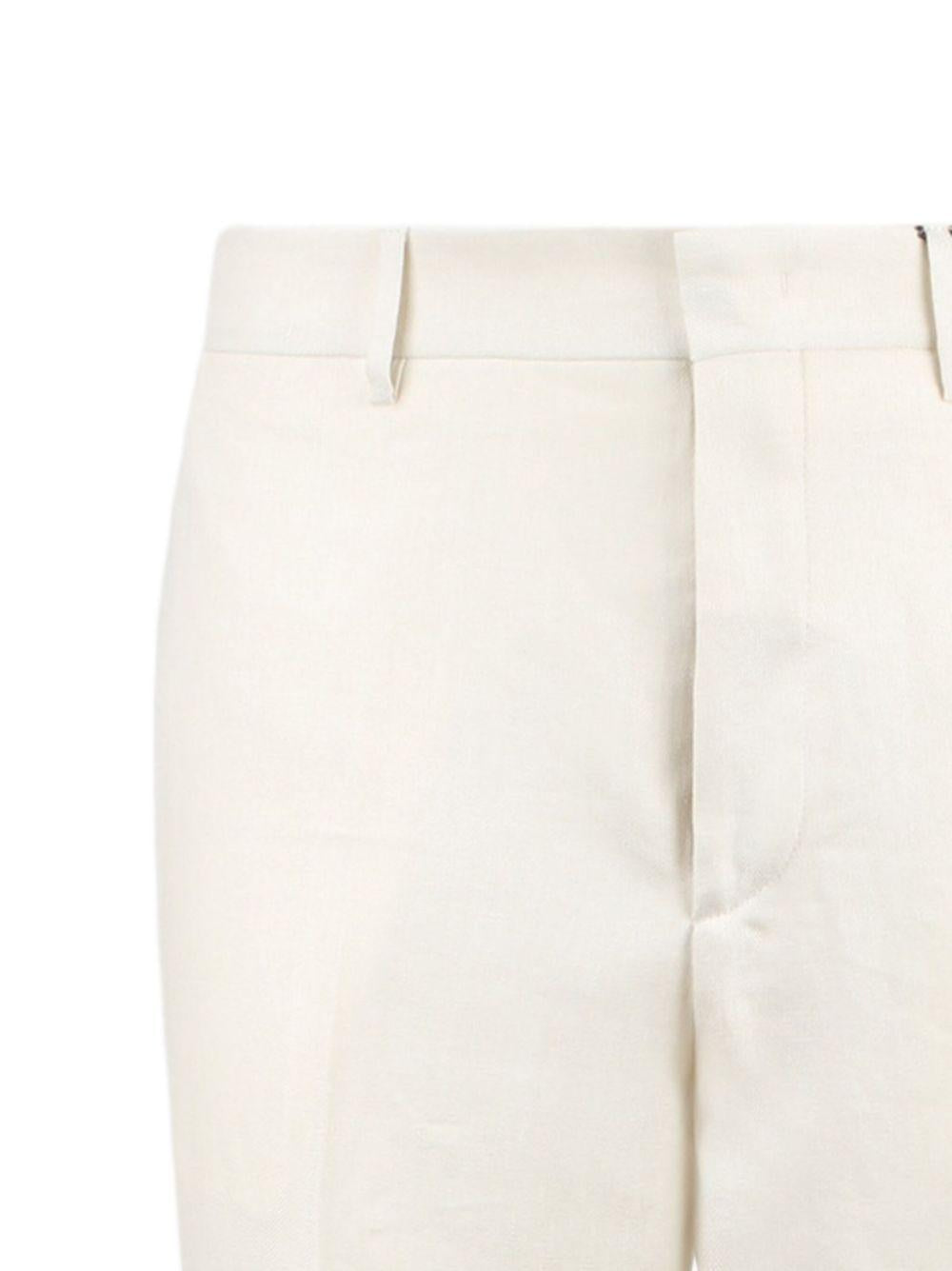 Pantaloni in lino P-NAT04TGT340021U25E107 EA812 TAGLIATORE