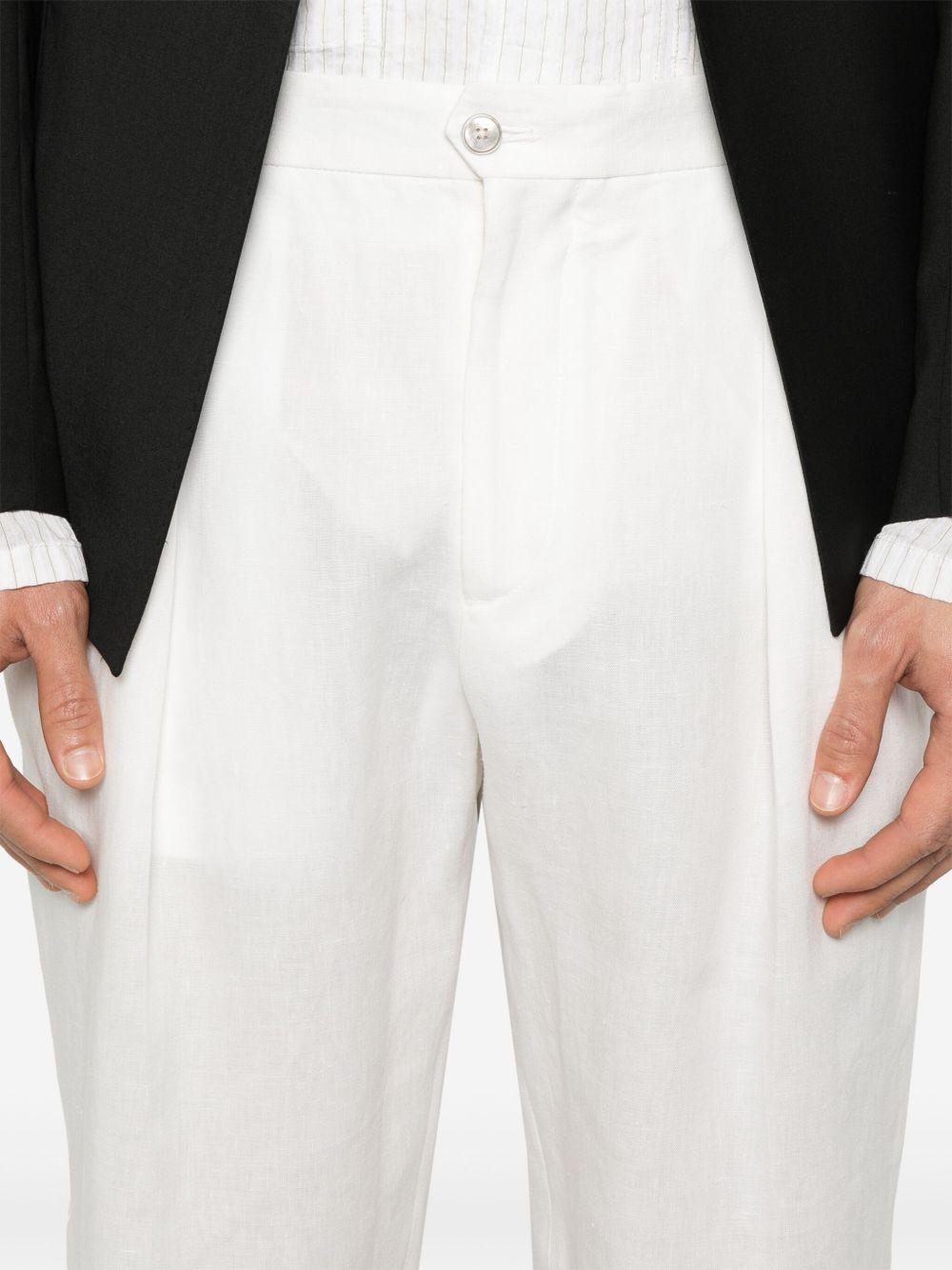 Portobello trousers PORTOBELLOS325118 00150 BIANCO BRIGLIA 1949