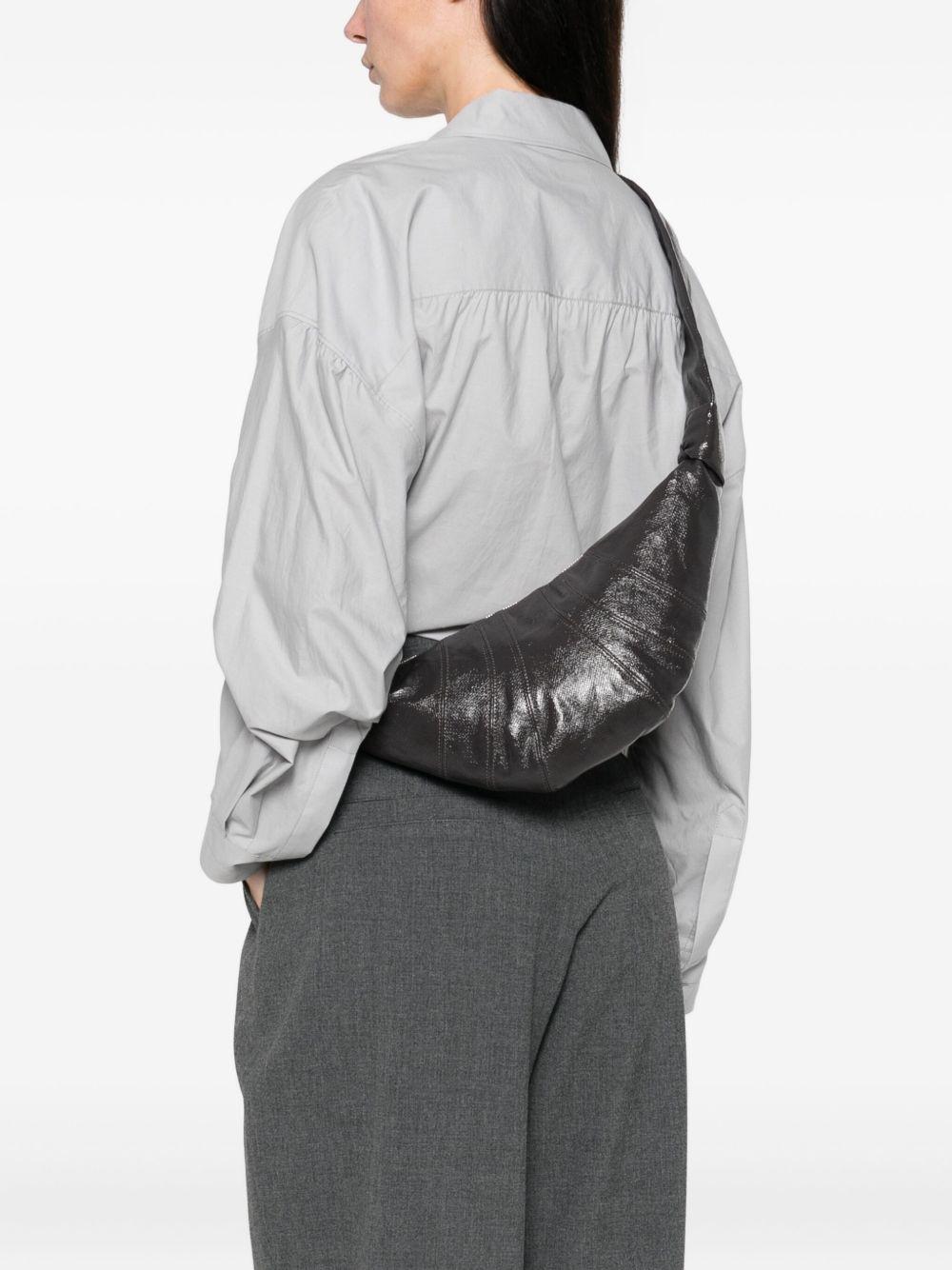 Black Small Croissant Bag BG0003LF1329 GR102 MINK LEMAIRE