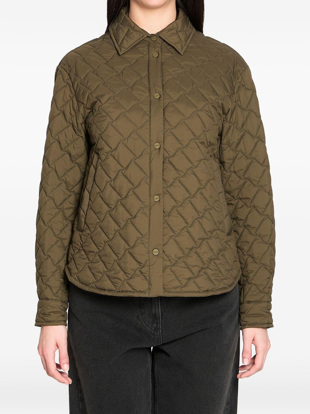 Shacket in EcoAge GI000351D12456Z 7720 VERDE BEIGE HERNO