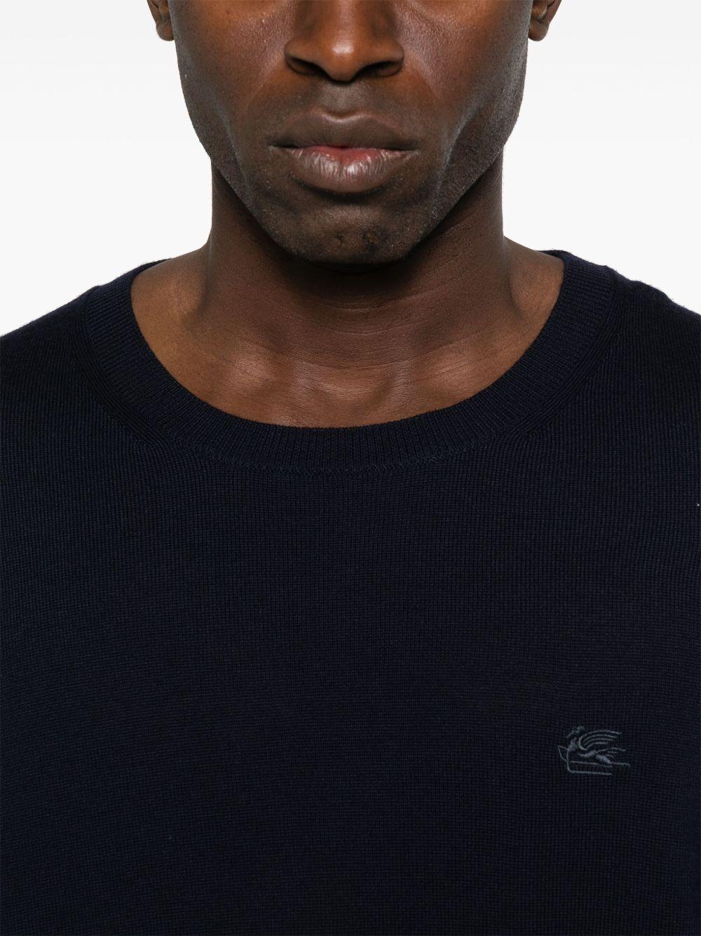 Maglione con Ricamo MRKF0096AL291 B0665 ETRO