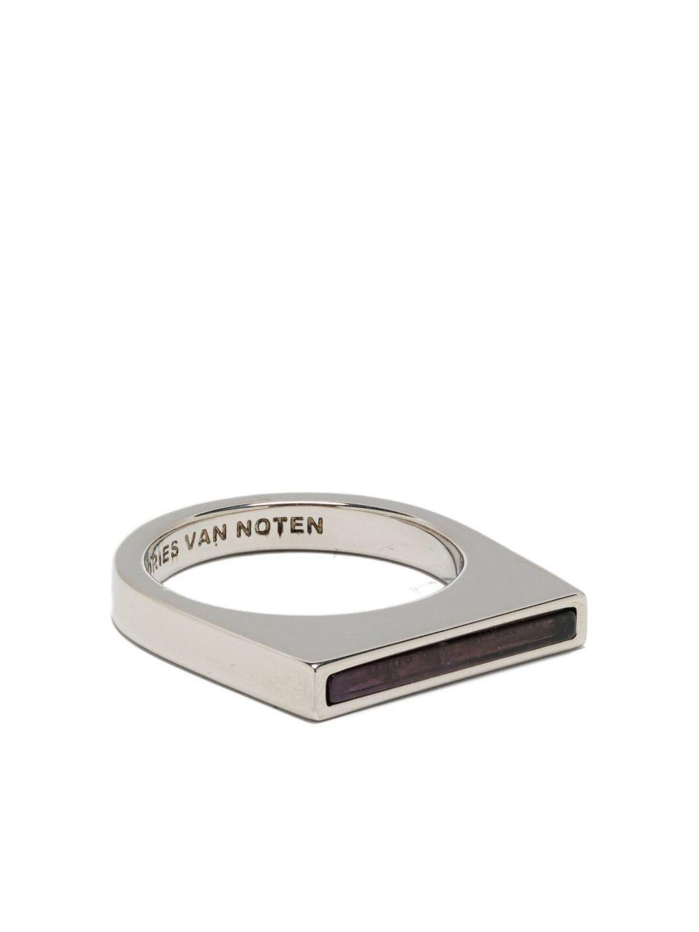 Signet Ring RINGM252240 401 PURPLE DRIES VAN NOTEN