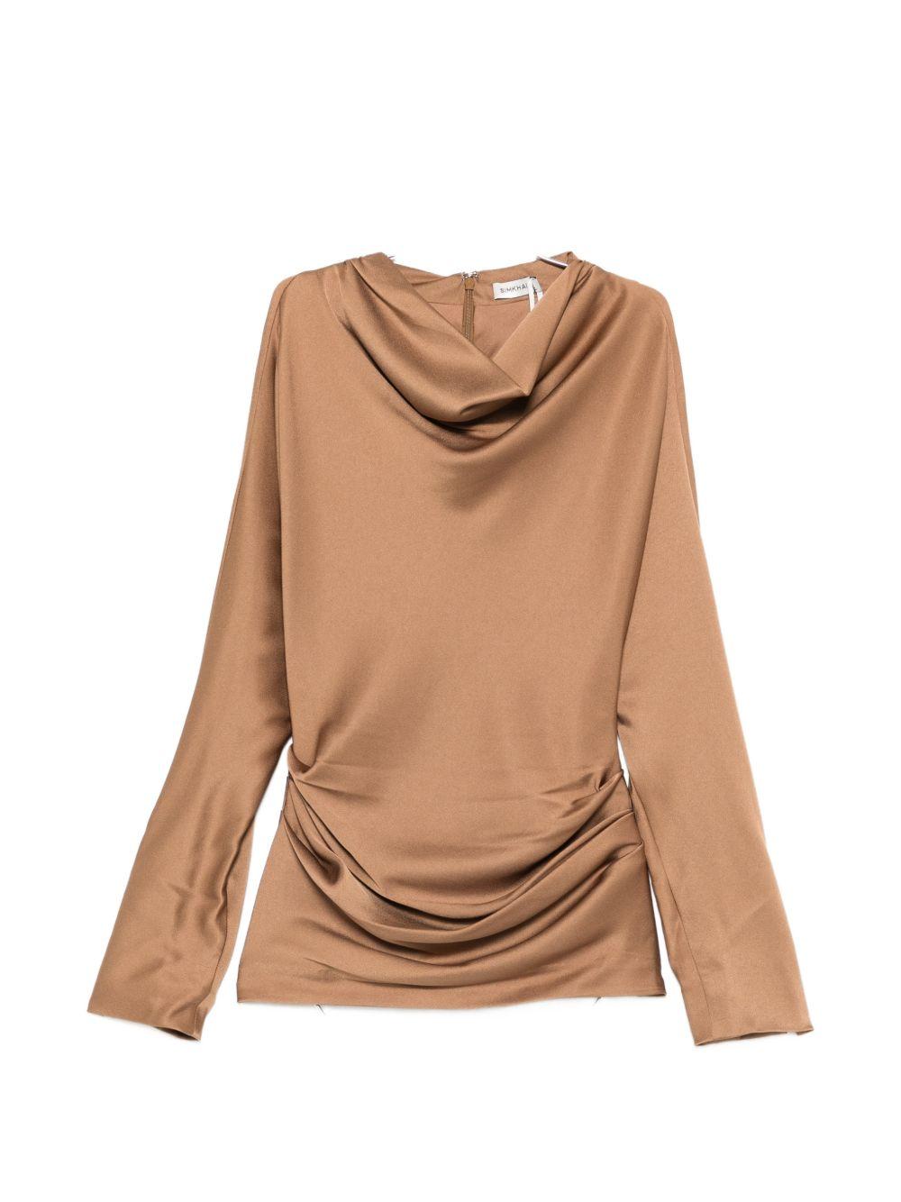 Victoria Top Drappegiato 1262225Q CHAI SIMKHAI