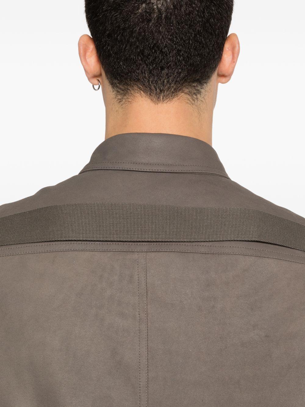 Giacca con tasche RU01F2729LBF 34 DUST RICK OWENS