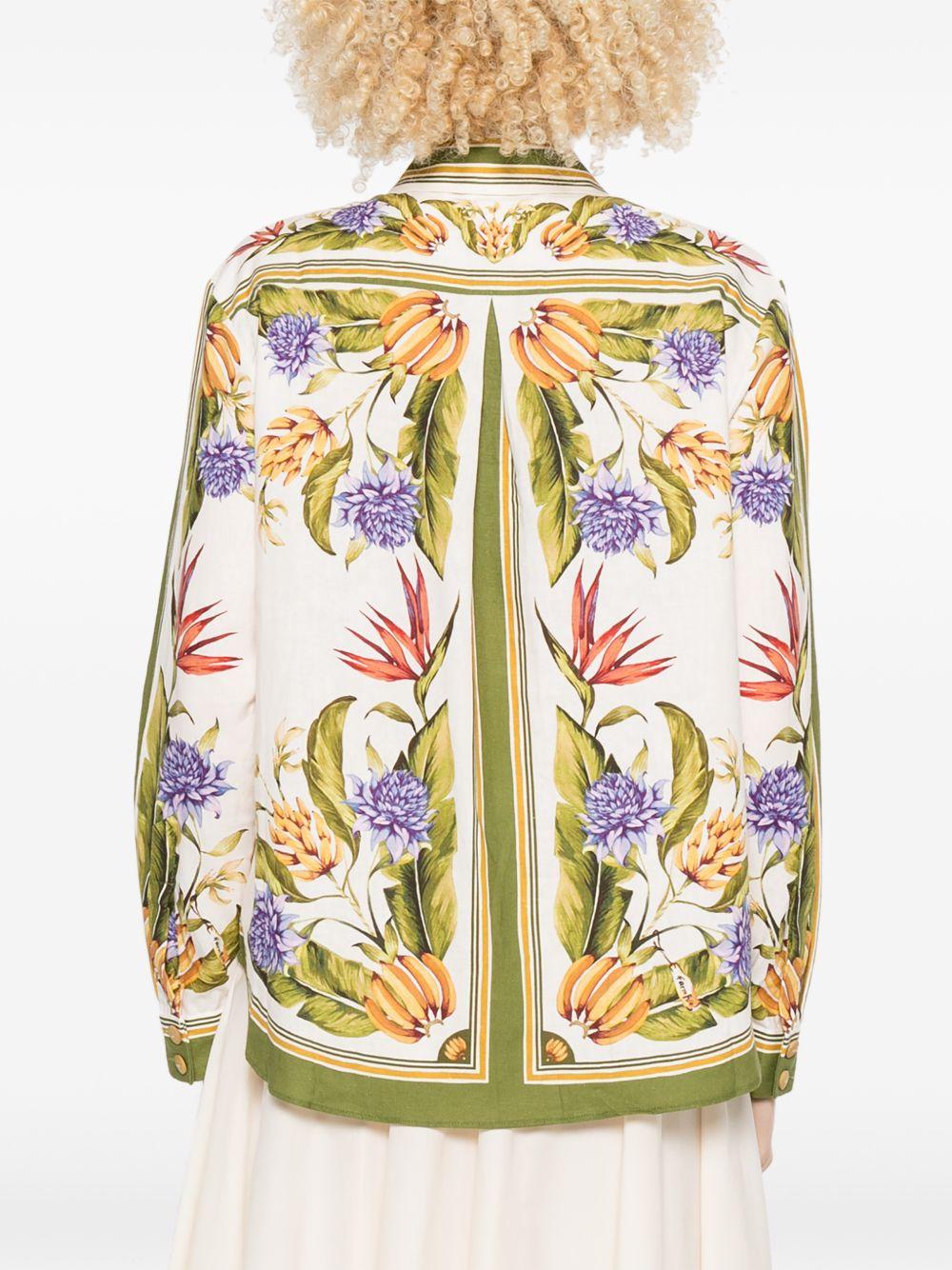Camicia Tropical 349085 26100 TROPICAL SCARF FARM RIO