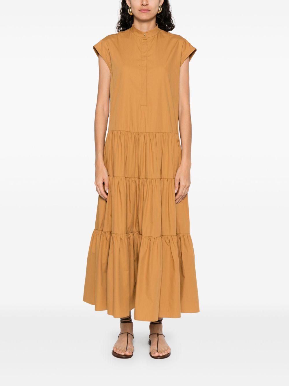 Abito midi in cotone BAIROMM10155 005 CAUCCIU MAX MARA STUDIO