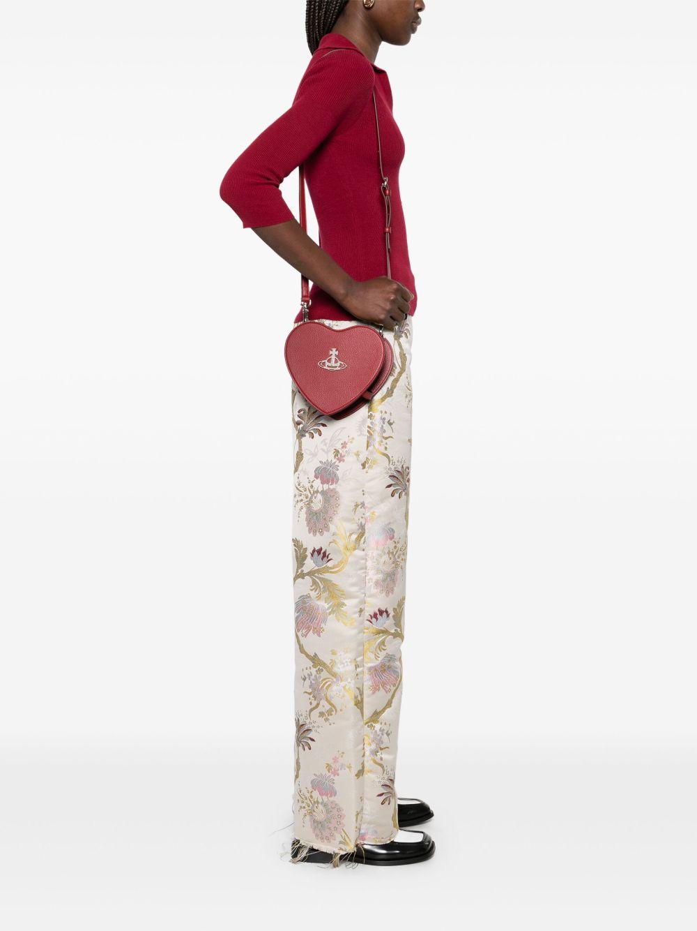 Louise Heart cross body bag 4803000TWS000D H407 RED VIVIENNE WESTWOOD