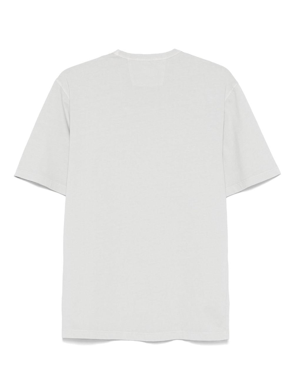 Logio T-Shirt 18CMTS085A005431R 800 BLUE FOX CP COMPANY