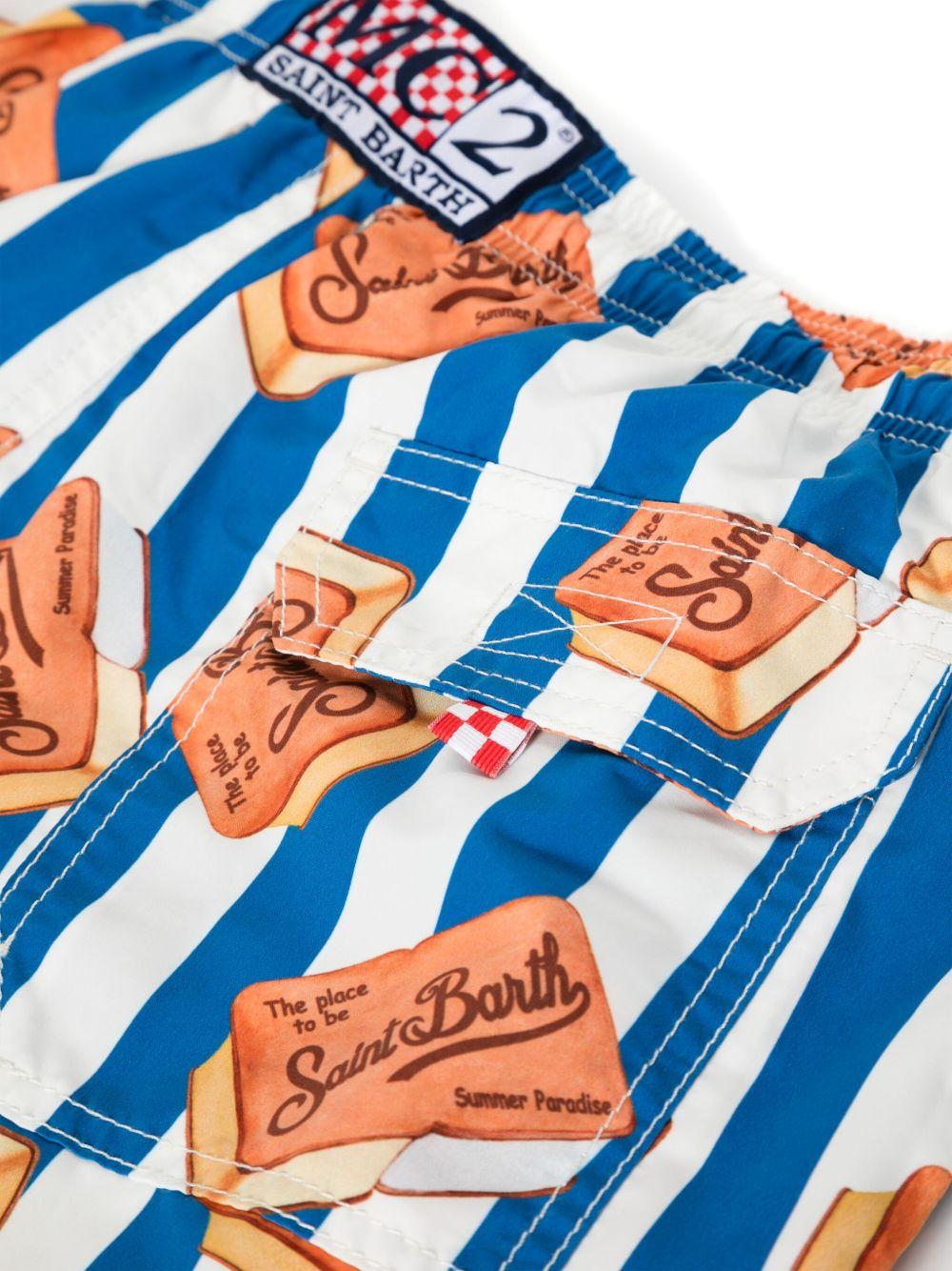 GUSTAVIA02743F STRIPES B61 MC2 SAINT BARTH