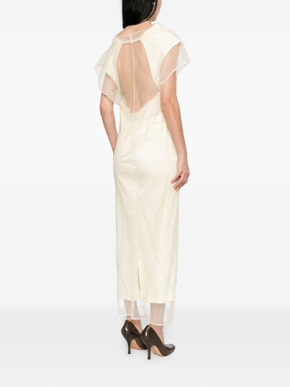 Abito In Tulle Invisibile SPSVIALE 001 GIALLO PASTELLO SPORTMAX