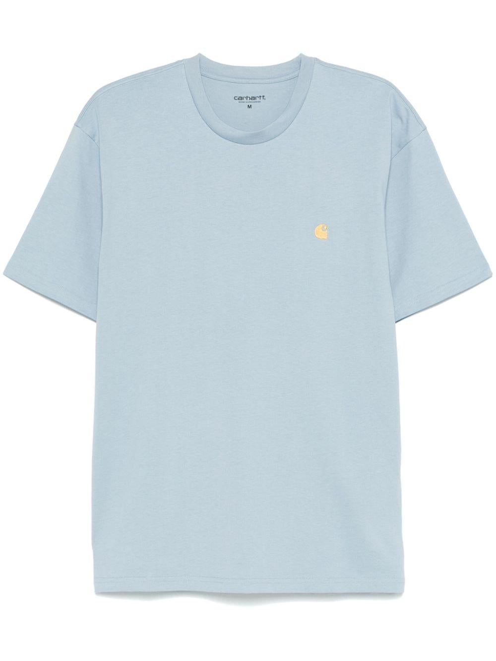S/S Chase T-Shirt I026391 00RXX WHITE GOLD CARHARTT WIP