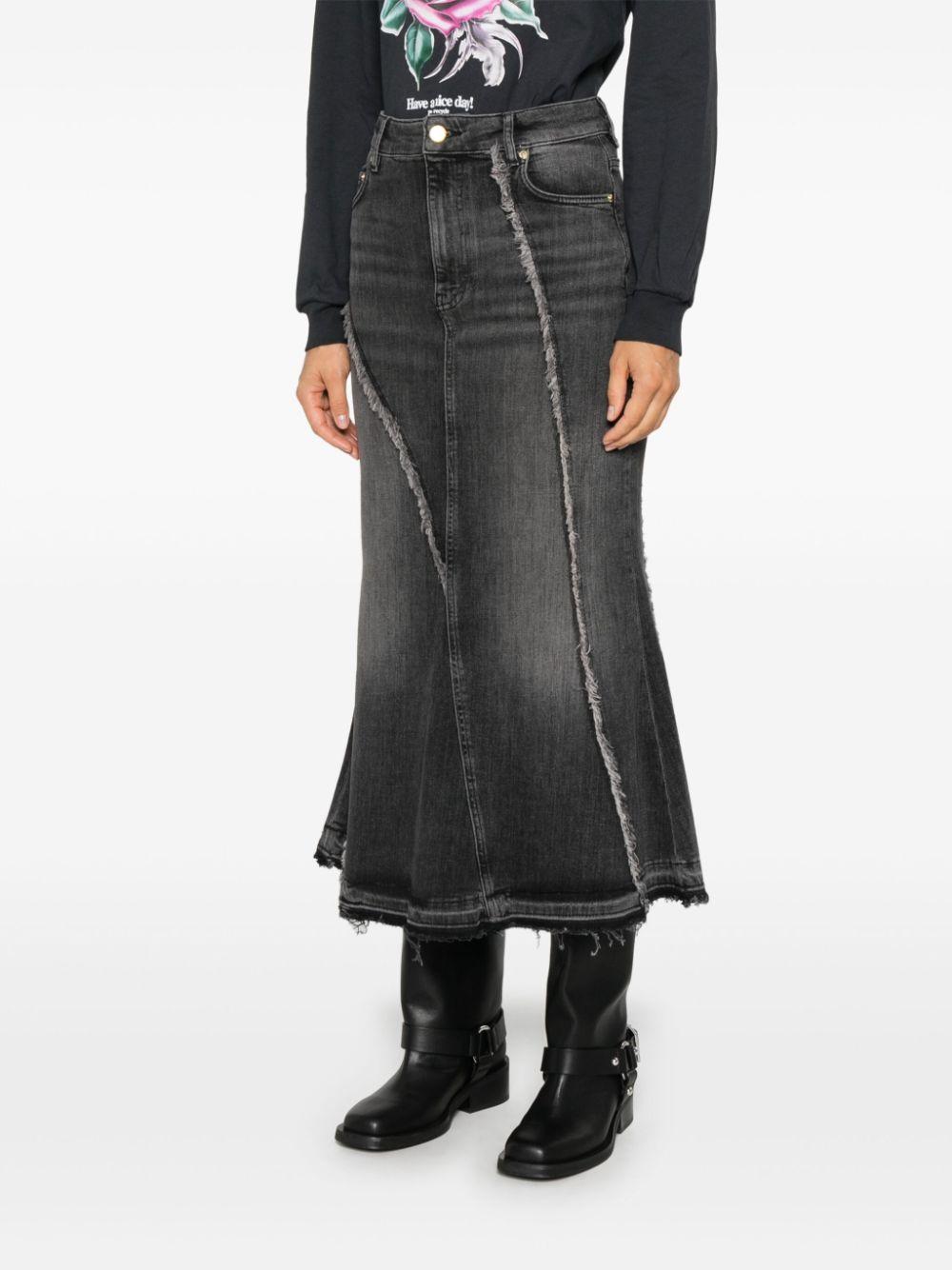 J1533 006 WASHED BLACK GANNI