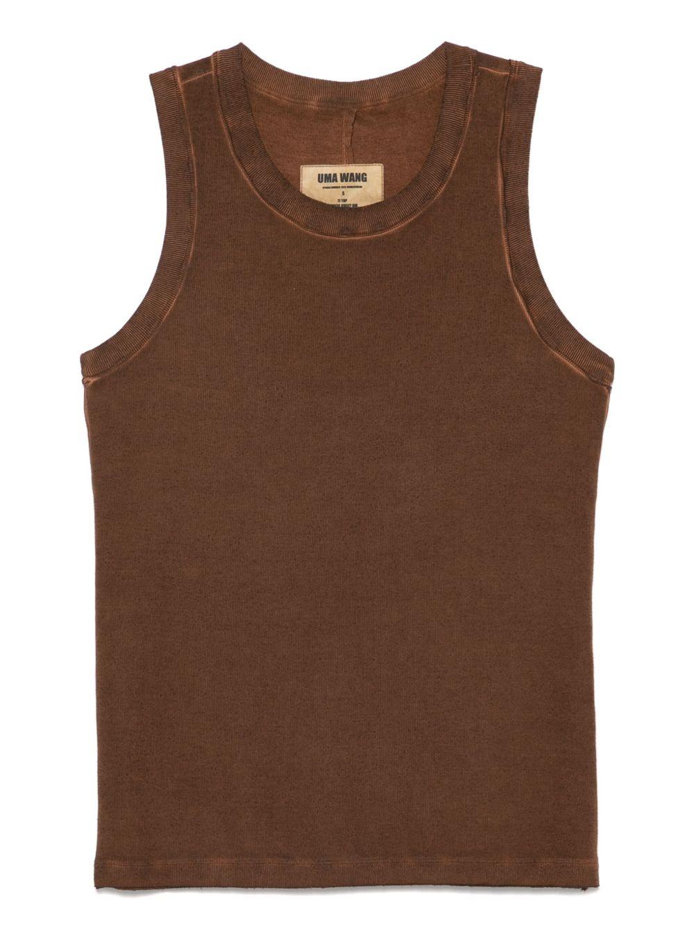 Ti stetch top UW1030 UW065 BROWN ROSE UMA WANG