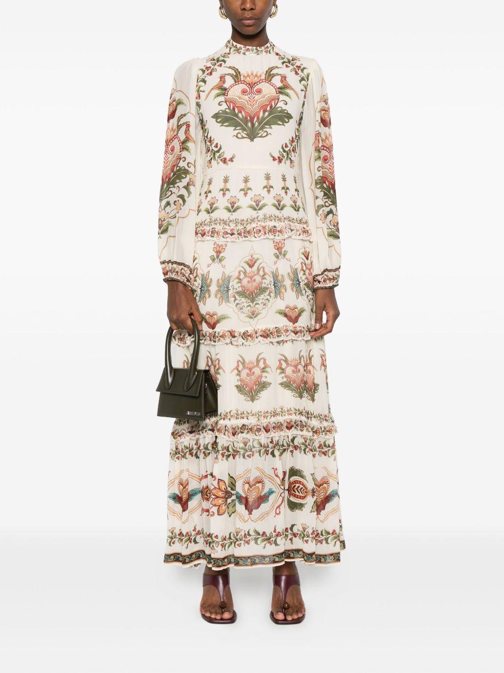 Abito maxi Cream Majestic Hearts 346167 25065 MAJESTIC HEART FARM RIO