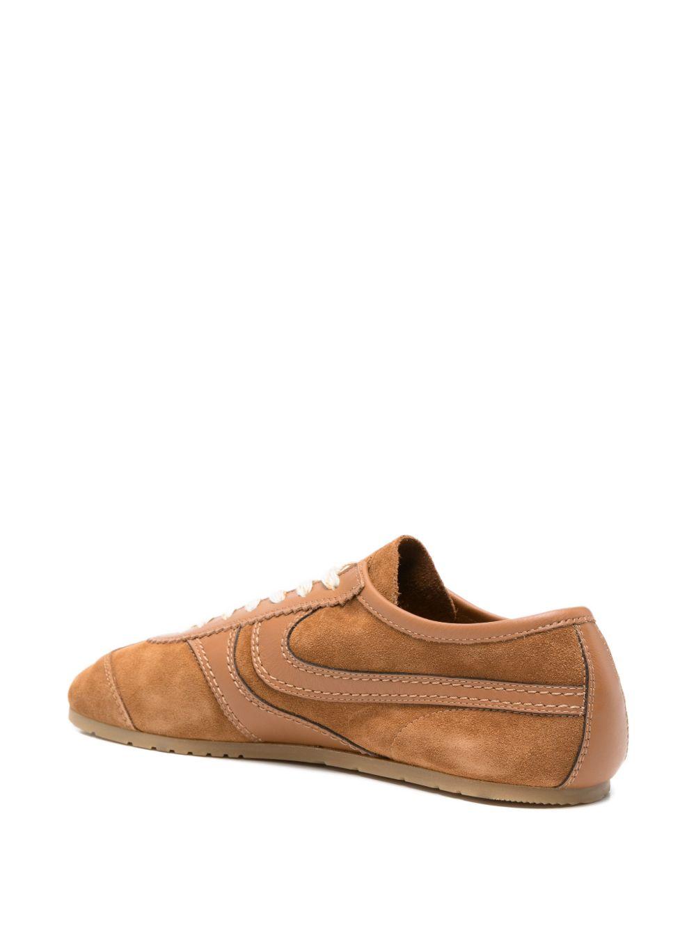 Suede sneakers MS2611503 712 TAN DRIES VAN NOTEN