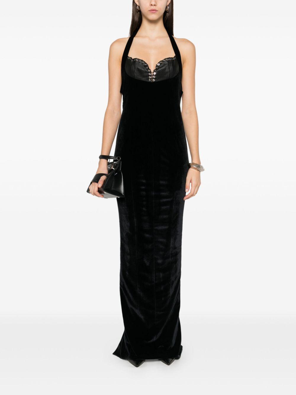 AW24DR025WPL0009 BLACK LUDOVIC DE SAINT SERNIN