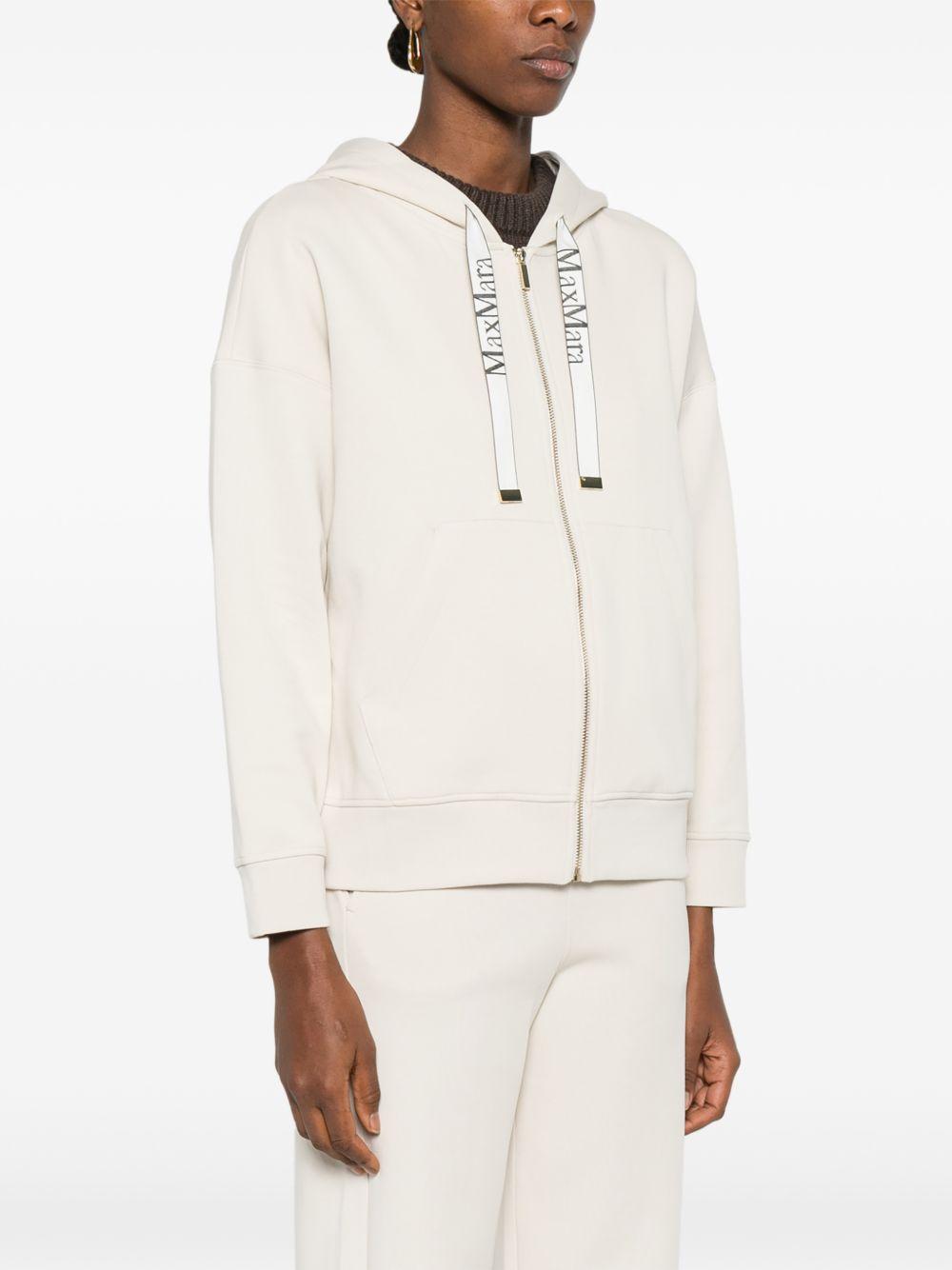 Felpa In Jersey Double SMMJOUR 001 ECRU S MAX MARA