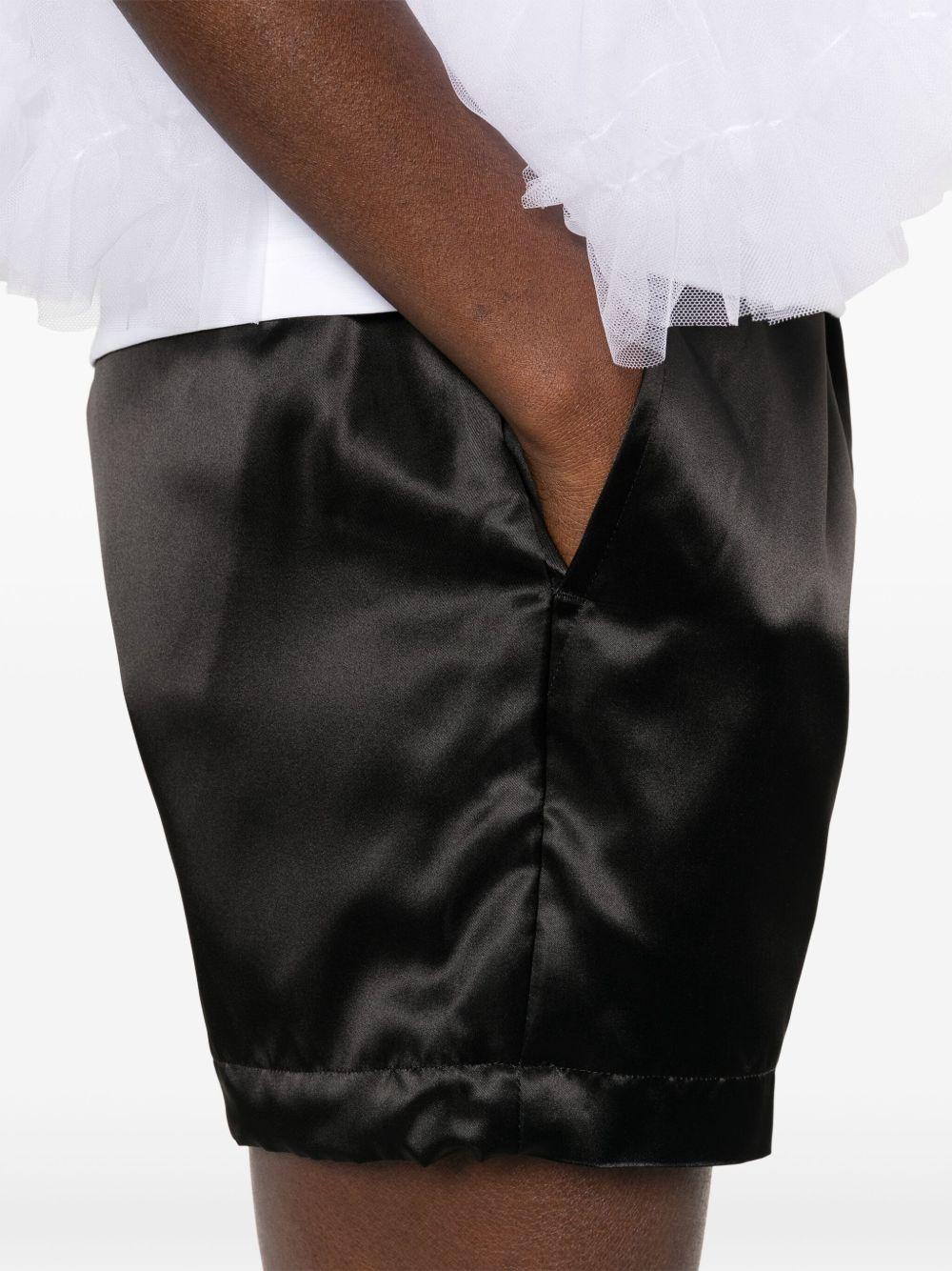 Shorts in acetato 3OP003S25 1 BLACK NOIR KEI NINOMIYA