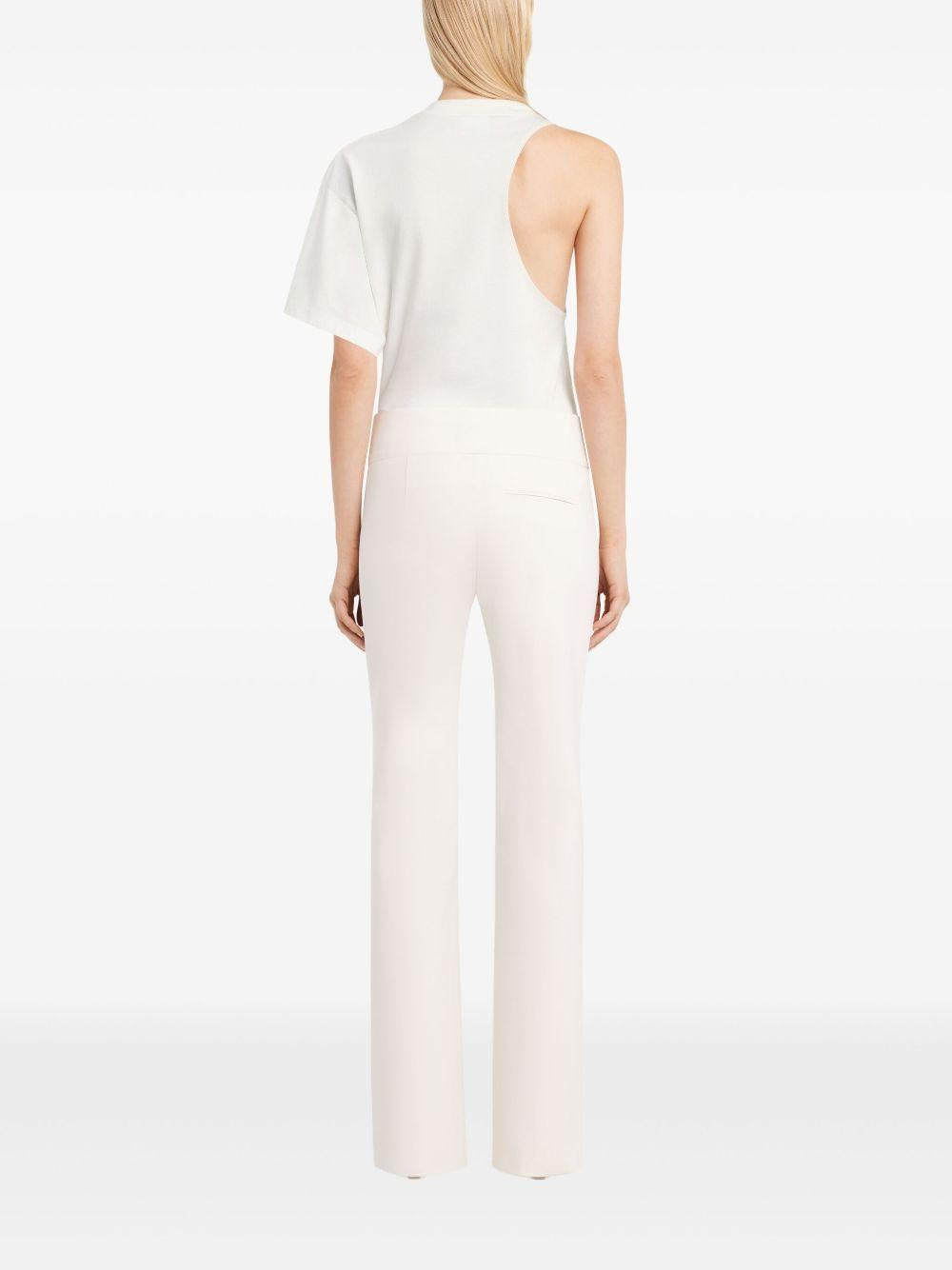 Scuba One-sleeve T-Shirt 225JTS201JS0107 0001 HERITAGE WHITE COURREGES