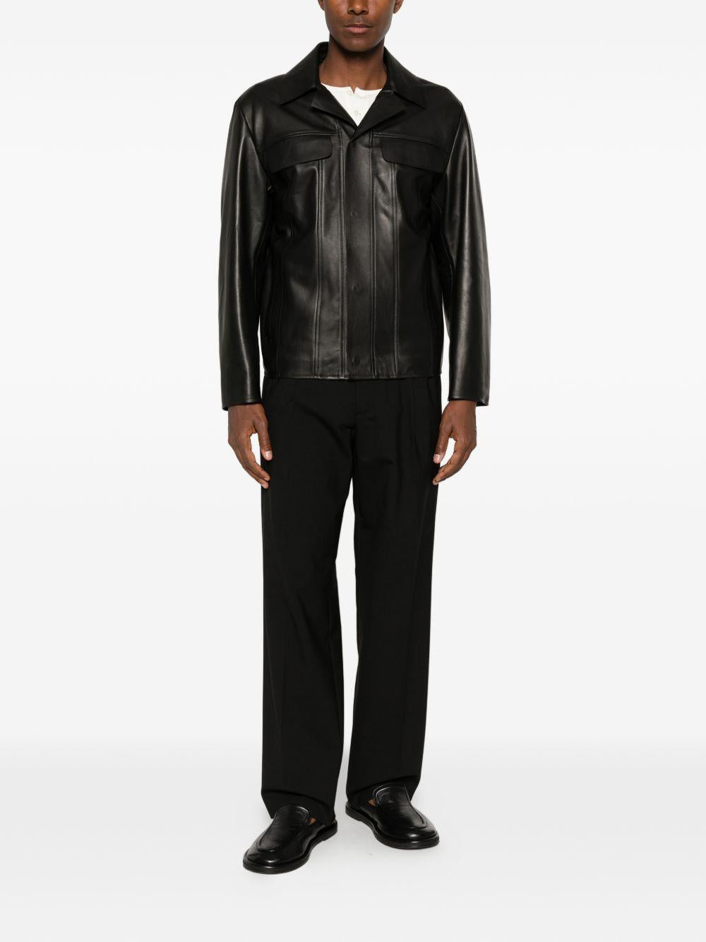 Giacca in Pelle PALUCPA66080 999 LARDINI