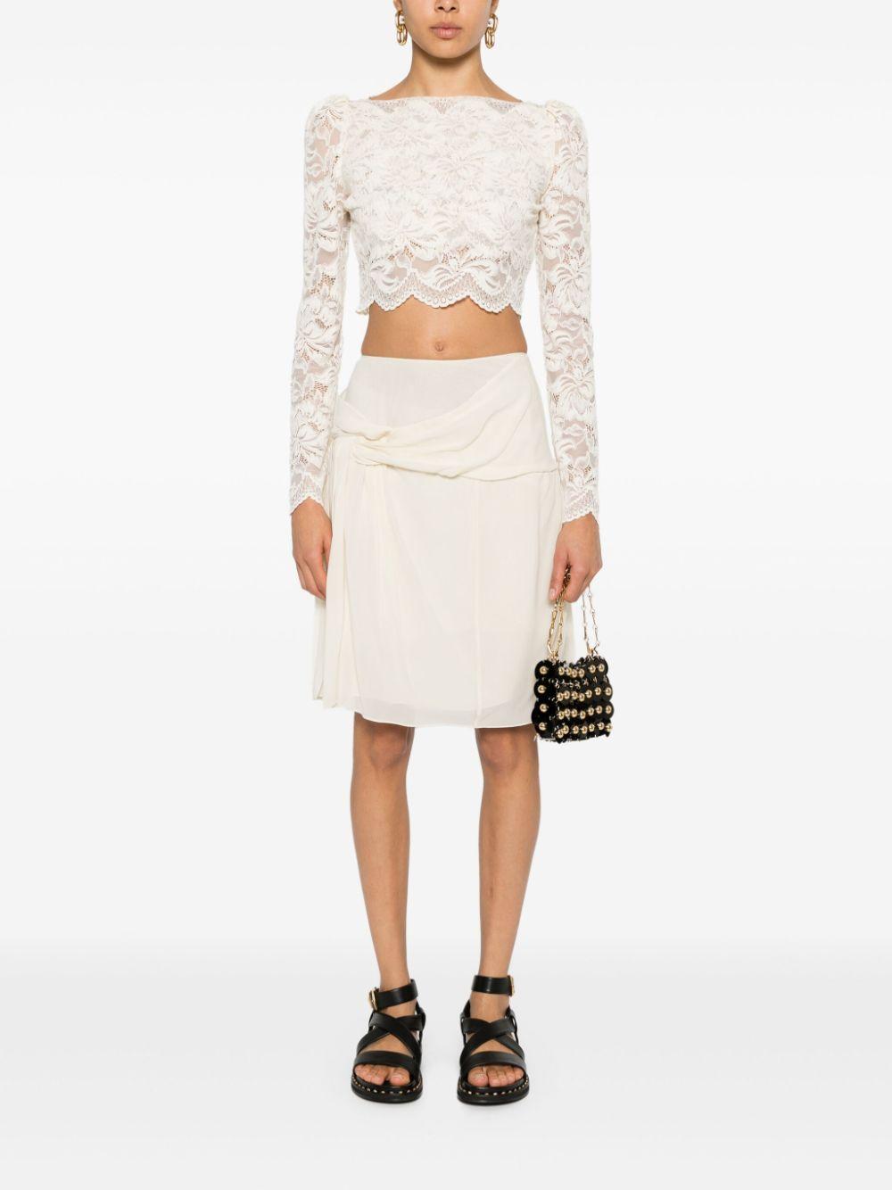 24AJTO845PA0170 P105 IVORY RABANNE