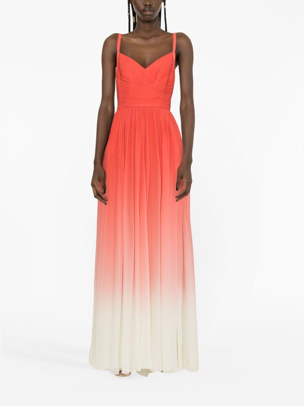 15203 GRADIENT CORAL ELIE SAAB