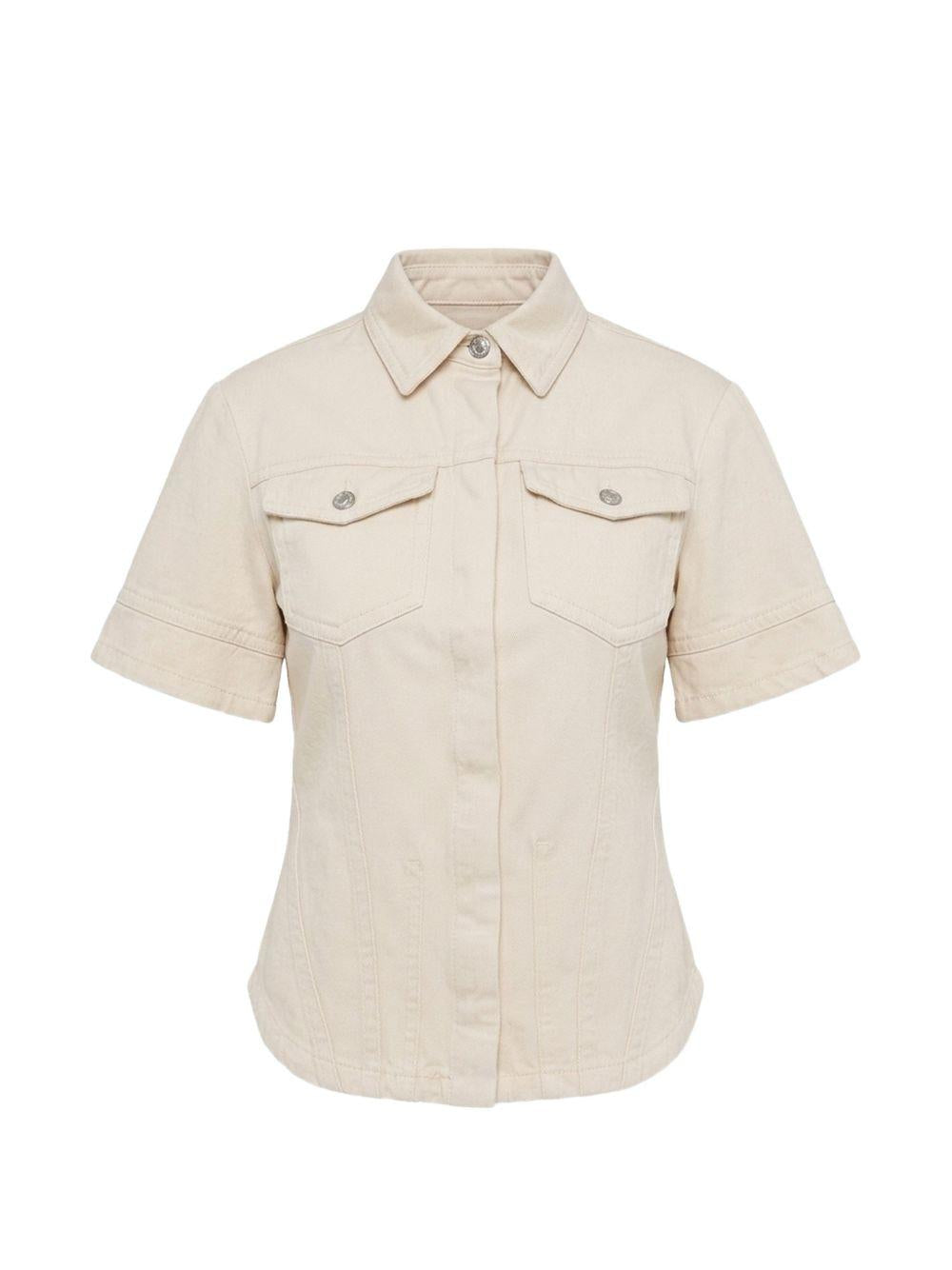 Camicia In Bull Puro Cotone SPXONTANO 001 ECRU SPORTMAX