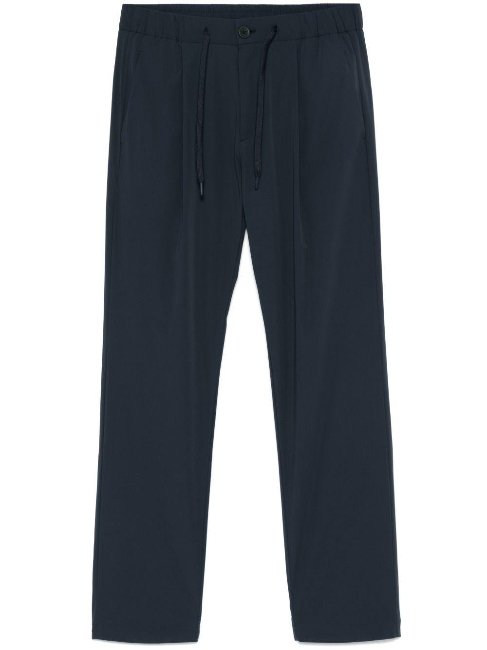 PANTALONI IN NYLON MAESTRO PT000077U12691Z 9201 BLUE NAVY HERNO