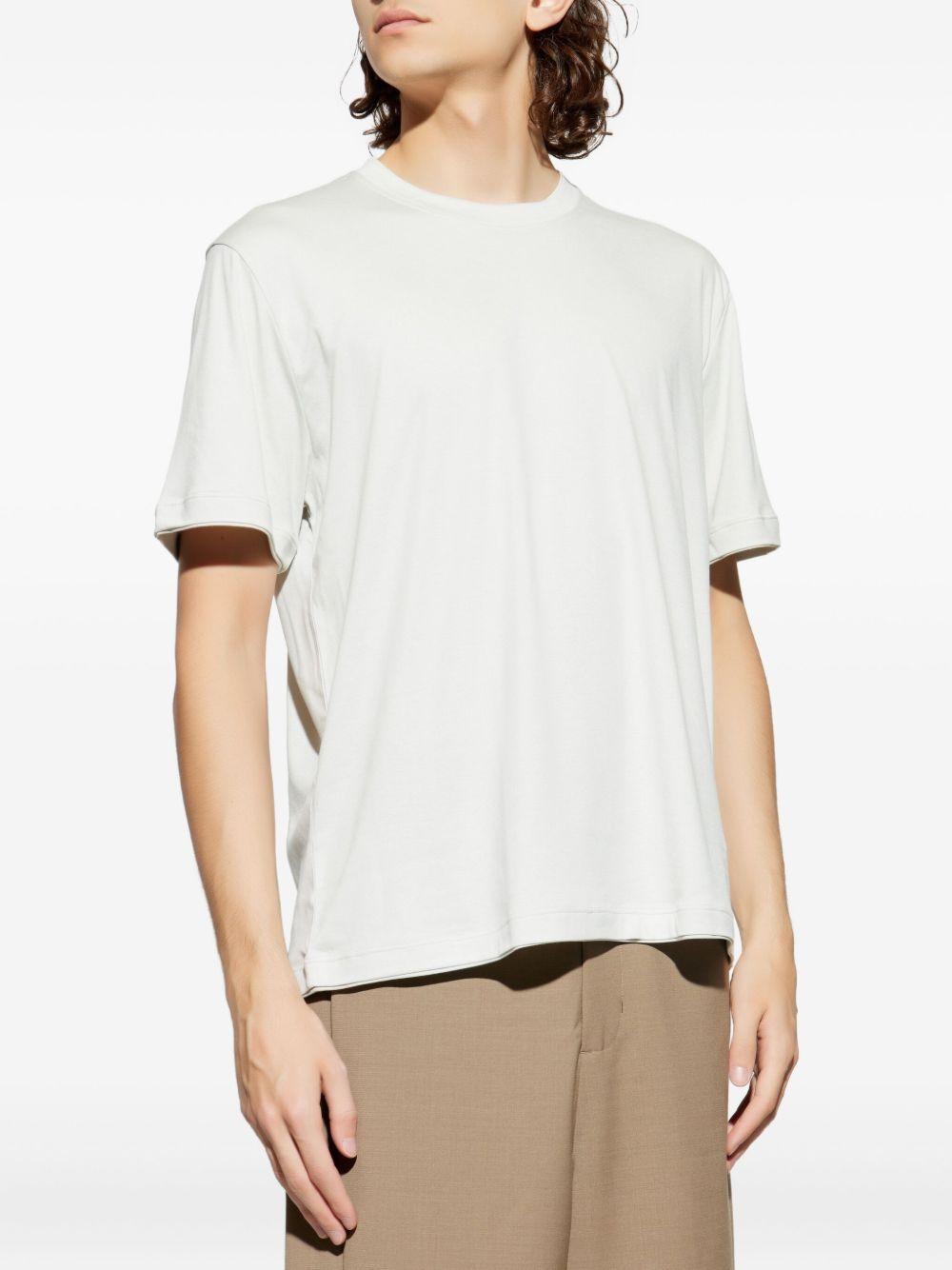 T-Shirt In Modal X75TSHK19TES0K035 02 SABBIA ELEVENTY
