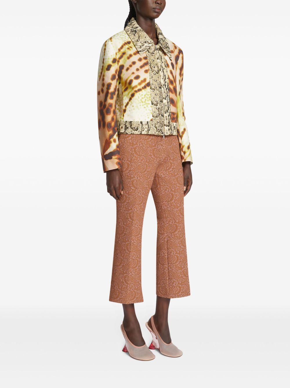 Giacca Orchid Petals 2510105191534 607 OLIVE DRIES VAN NOTEN