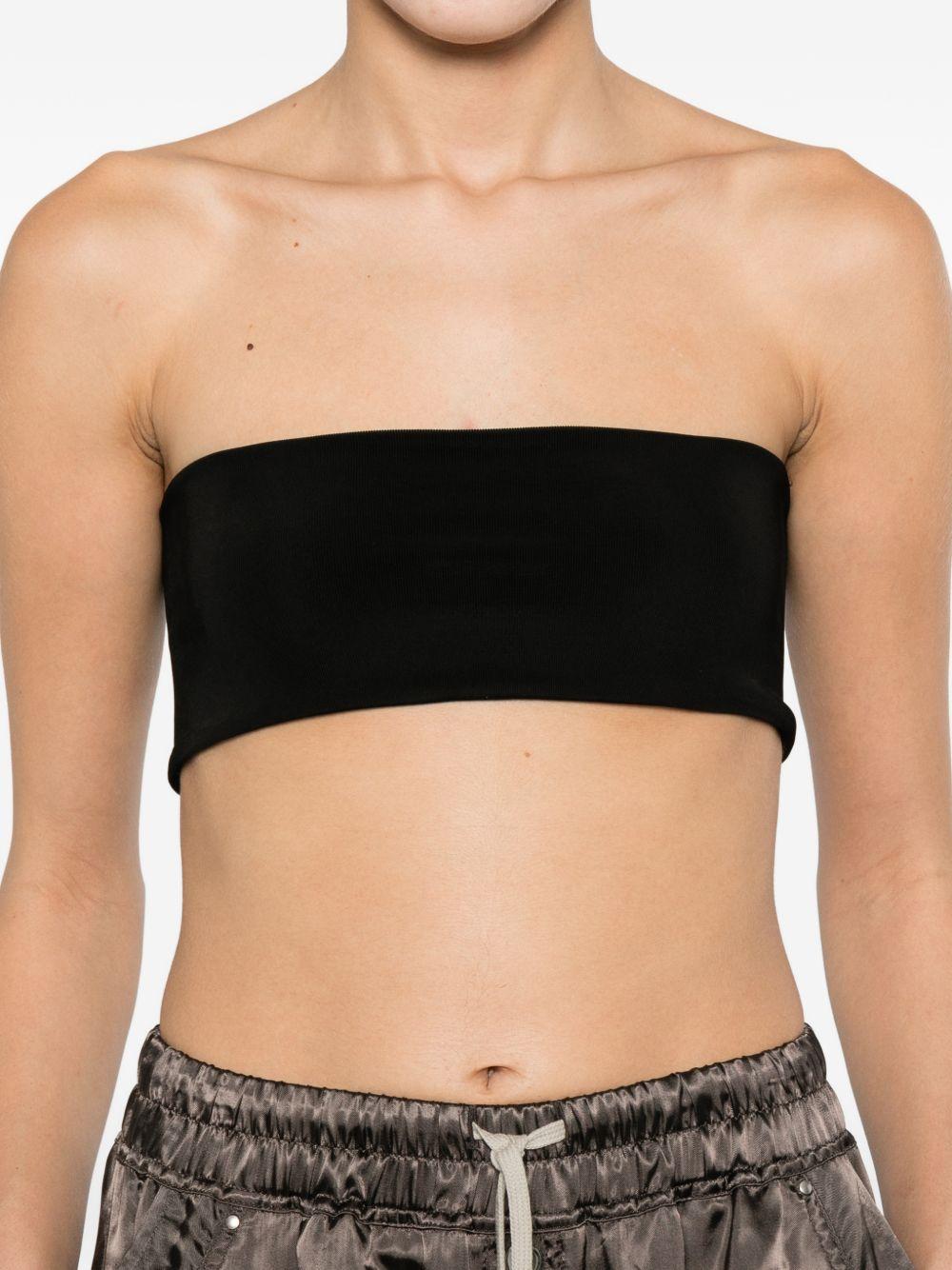 Bandeau Top RP01F6148JSV 09 BLACK RICK OWENS