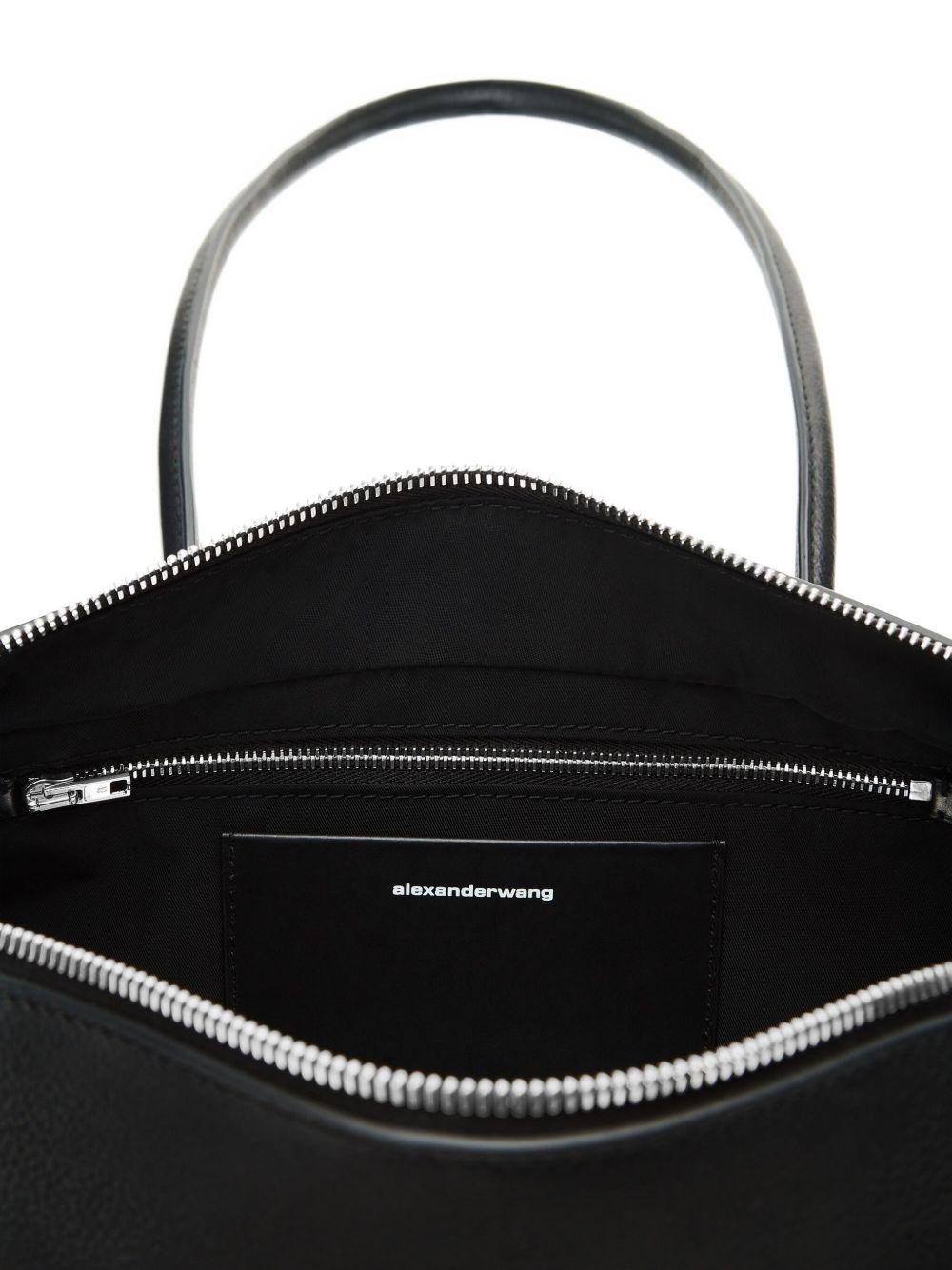 Borsa a Spalla Roux Media in Pelle Nera 20425K14L 001 BLACK ALEXANDER WANG