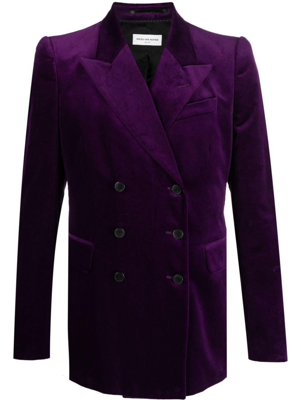 00880BECKETT7289 401 PURPLE DRIES VAN NOTEN