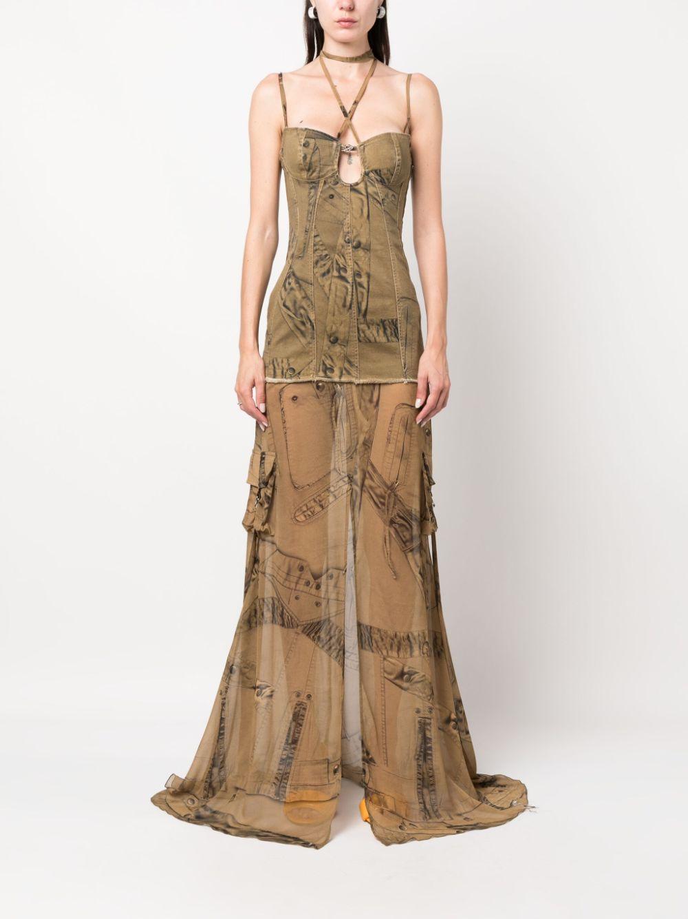 P422A413A T5769 TAUPE GREY BLUMARINE