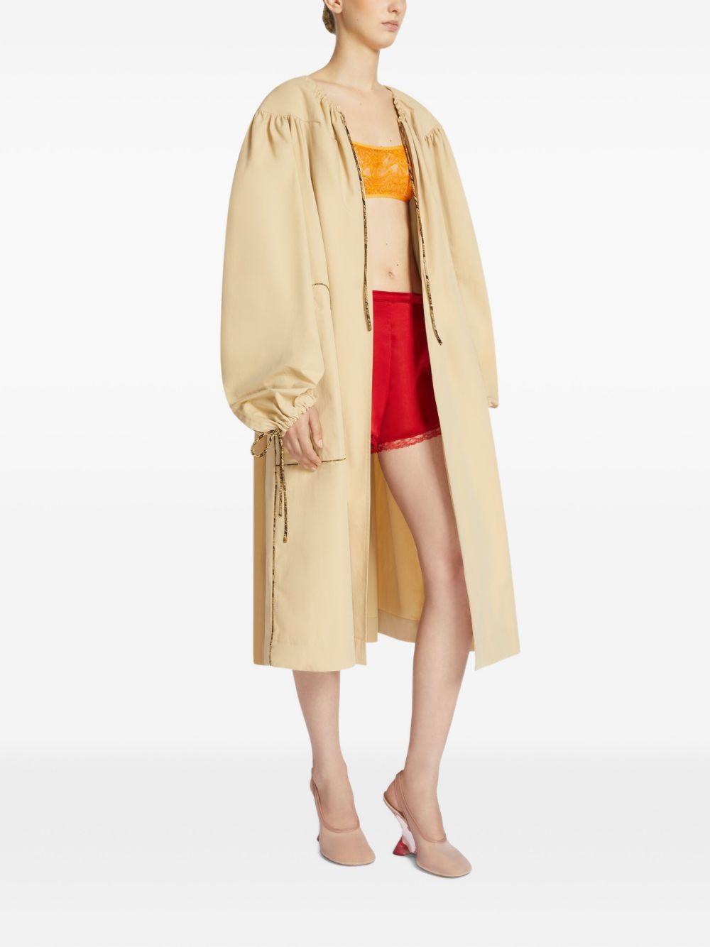 Mini Shorts in seta 2510109111032 352 RED DRIES VAN NOTEN