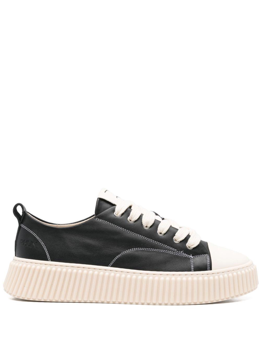 Sneakers 2020 Treble Black Leather 2020 LEATHER BLACK RHUN