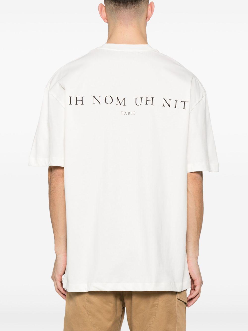 Leopard Mask T-shirt NUS25230 081 OFF WHITE IH NOM UH NIT