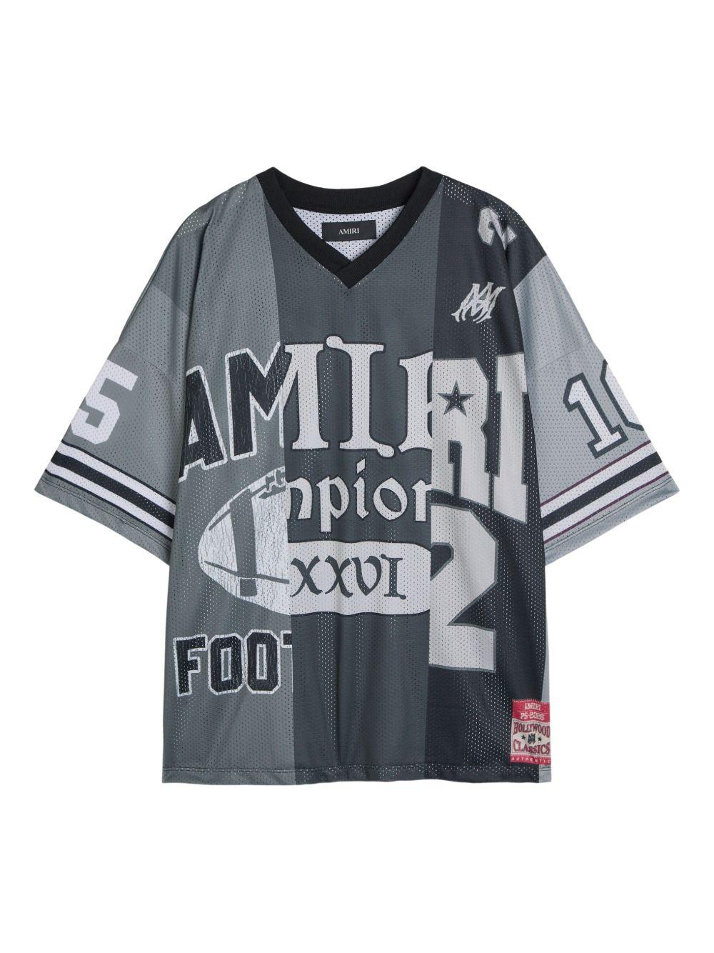 Spliced Oversized Tee AMTOJR1011 001 AMIRI