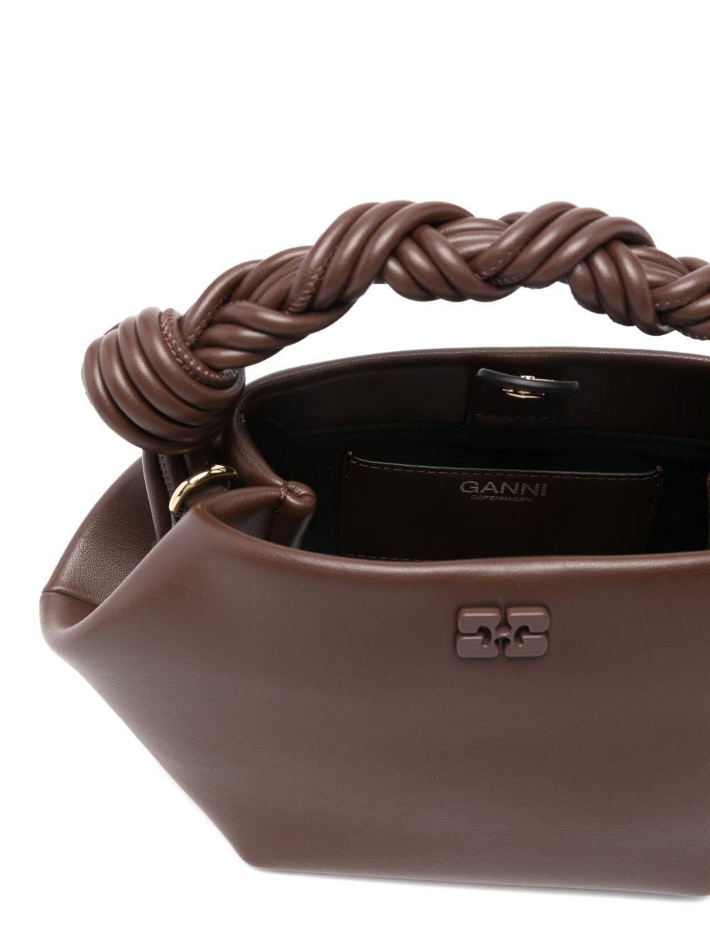 Brown Mini Bou Bag A7280 890 CHOCOLATE FONDANT GANNI